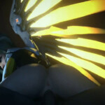 Mercy spread her wing and ride