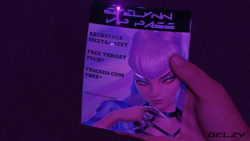 VIP backstage pass for Evelynn