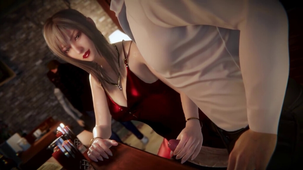Aranea giving a handjob on a date