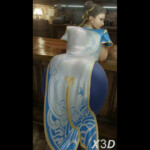 Chun-li shaking dat ass