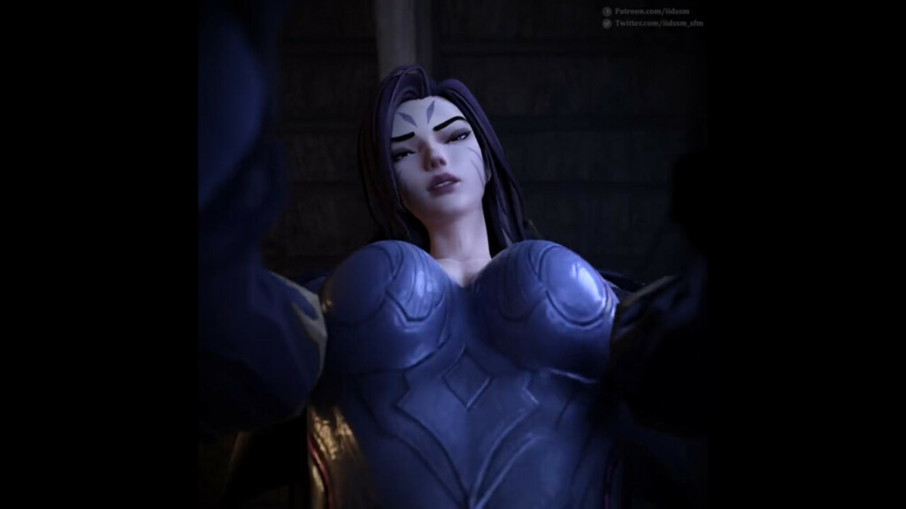 Face fucked by Futa Kai'sa Taker pov