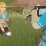 Link stasis prank on Zelda