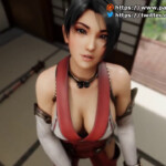 Momiji givnig a handjob pov