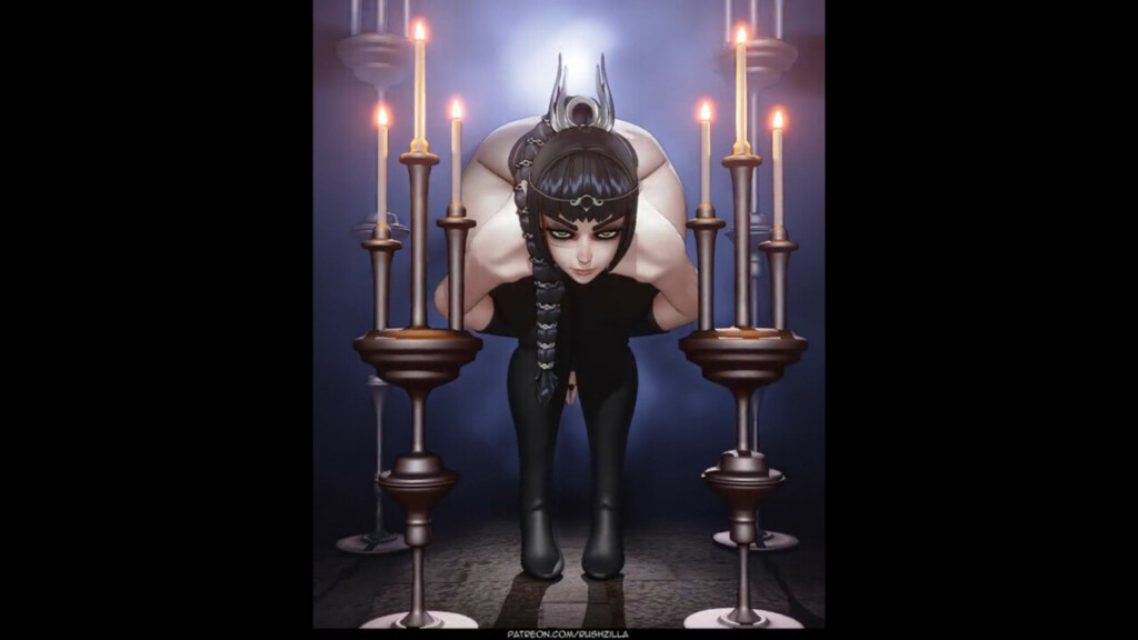 Shadowheart praying to lady shar