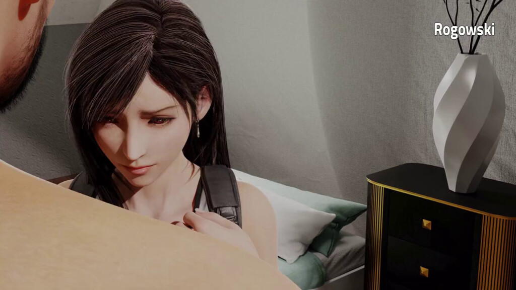 Tifa Lockhart got pushed