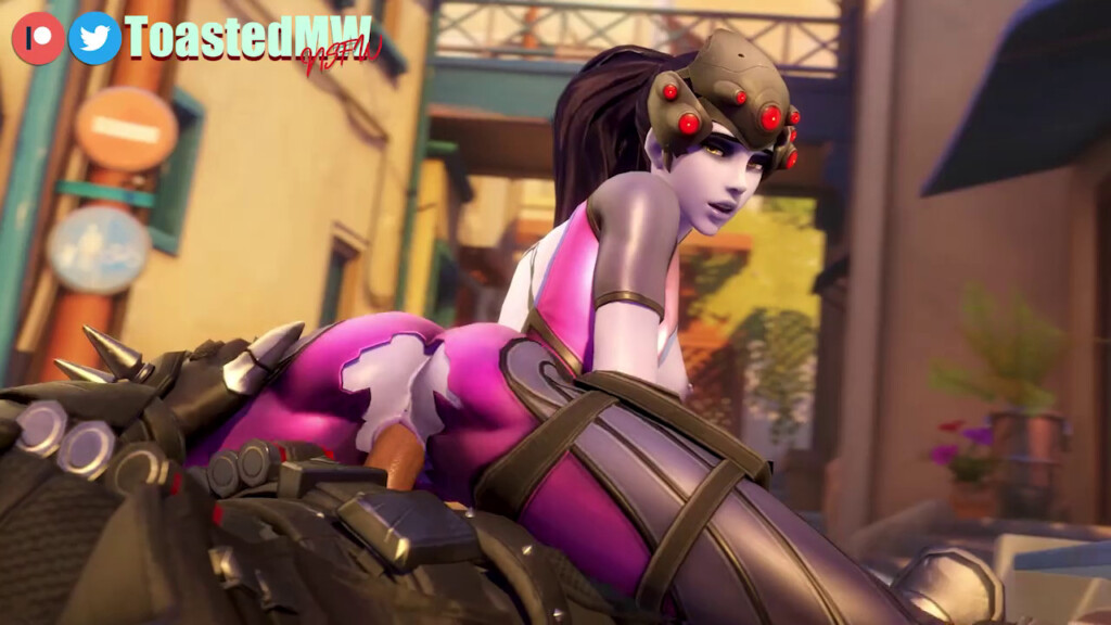 Widowmaker split riding Reaper