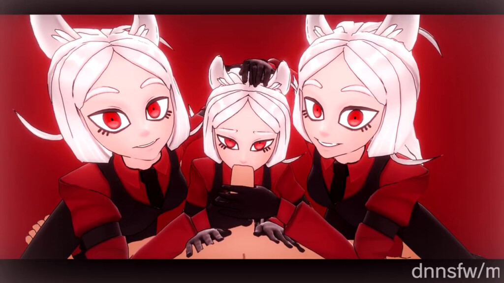 Cerberus oral creampie
