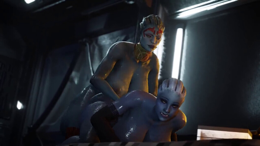 Futa Samara fucks Liara