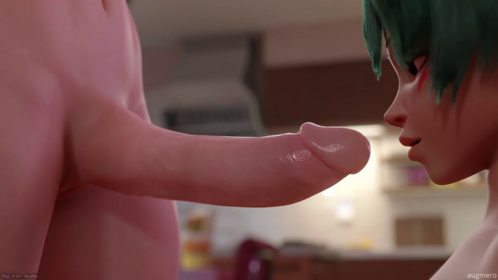 Kiriko cum inflated by Futa Mercy