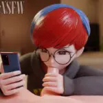 Penny giving blowjob pov