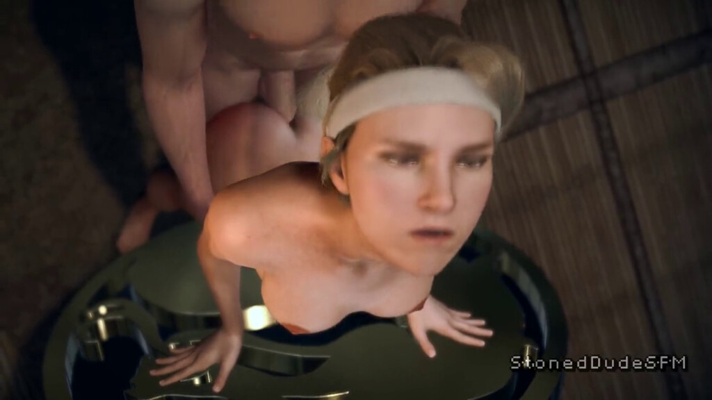 Sonya Blade taking it from behind
