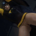 Batgirl gets fucked in the ass