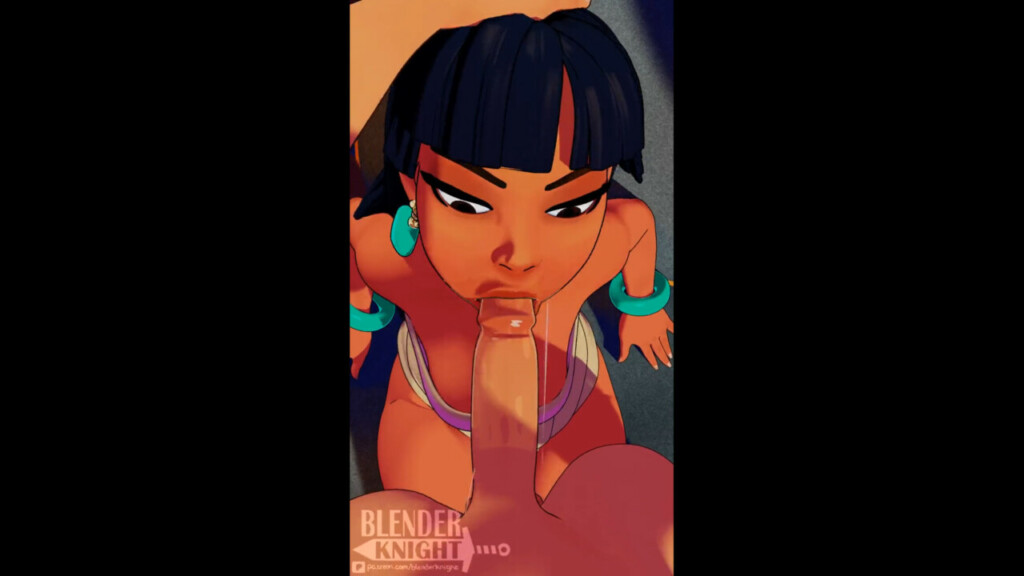 Chel gets deepthroated