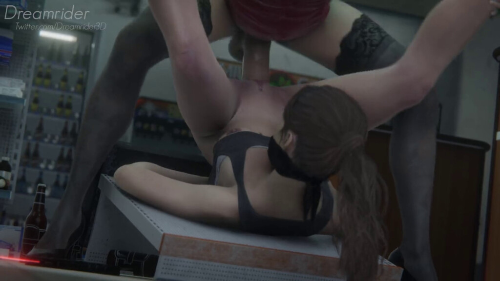 Futa Ada Wong piledriving Claire