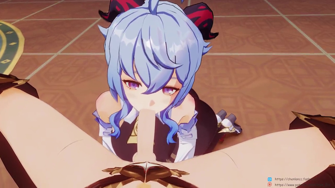 Ganyu fellatio pov (Sound update) - Genshin Impact - SFM Compile