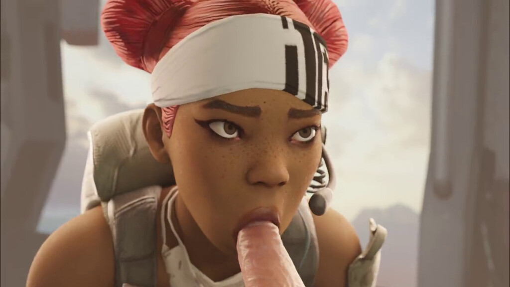 Lifeline giving a blowjob
