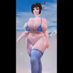 Thick Mei walking