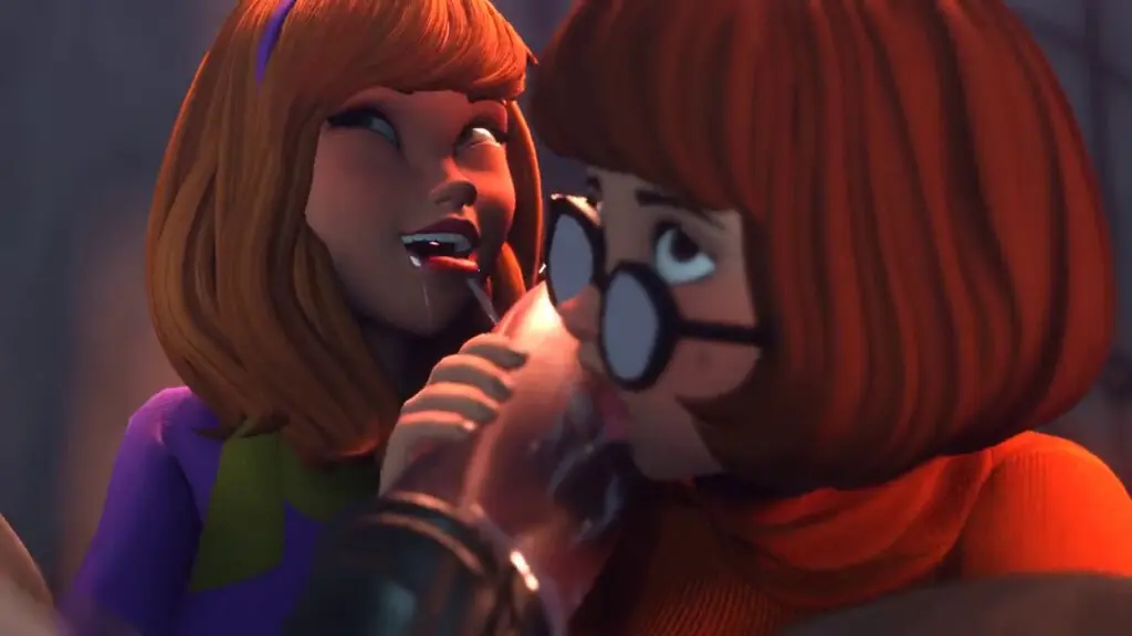 Velma and Daphne encountered a Minotaur