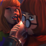 Velma and Daphne encountered a Minotaur