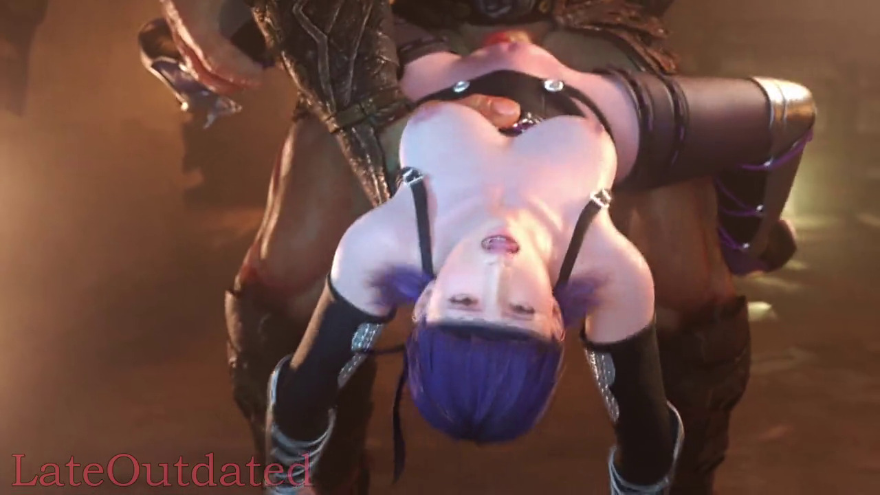 Ayane double penetrated by Goro