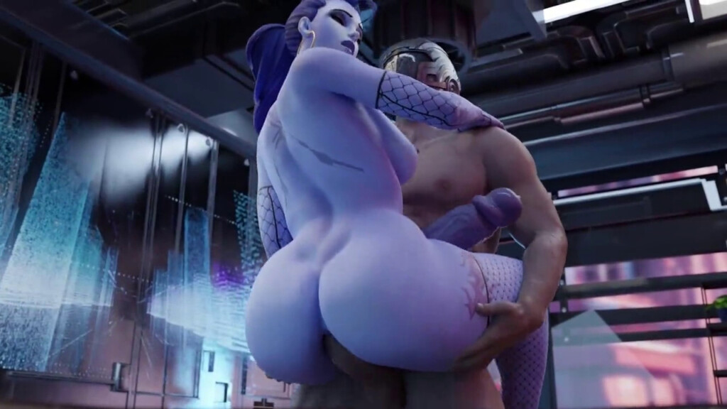 Futa Widowmaker carried for a ride