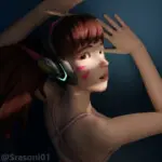Hiding in a locker with D.va