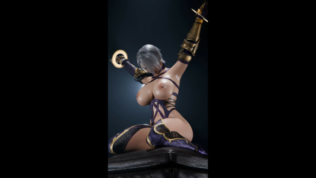 Ivy Valentine got cursed with a futanari cock
