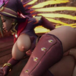 Witch Mercy gets fucked on side