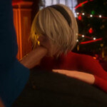 All 2B wants for Christmas is cum