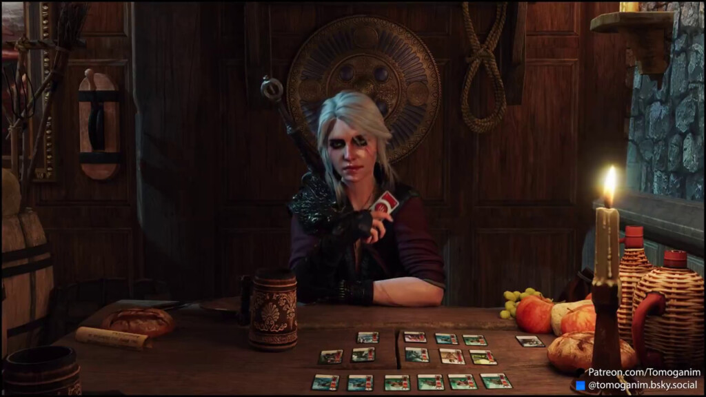 Ciri lost the game card