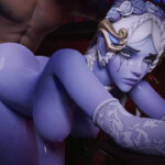 Ghostly Bride Widowmaker getting pounded