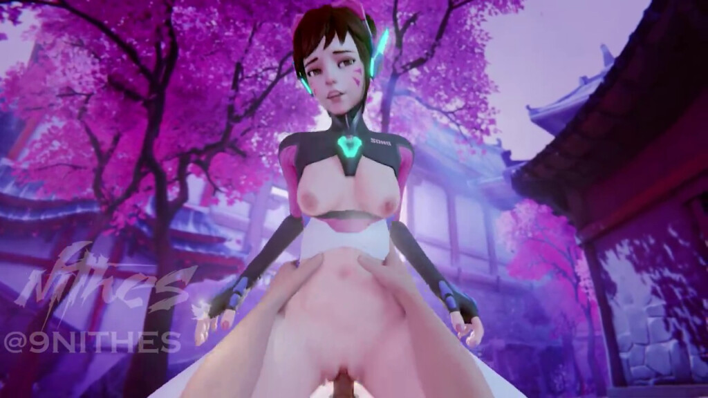POV of D.va cowgirl riding