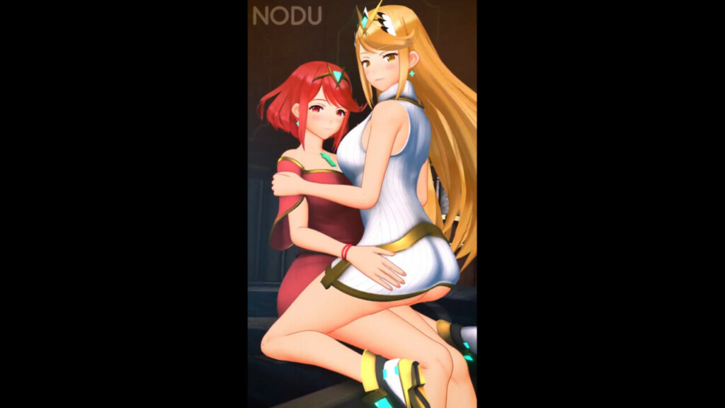Pyra and Mythra teasing