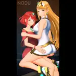 Pyra and Mythra teasing