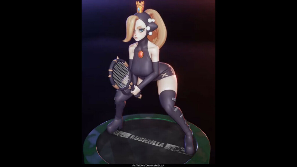 WaPeach's short skirt