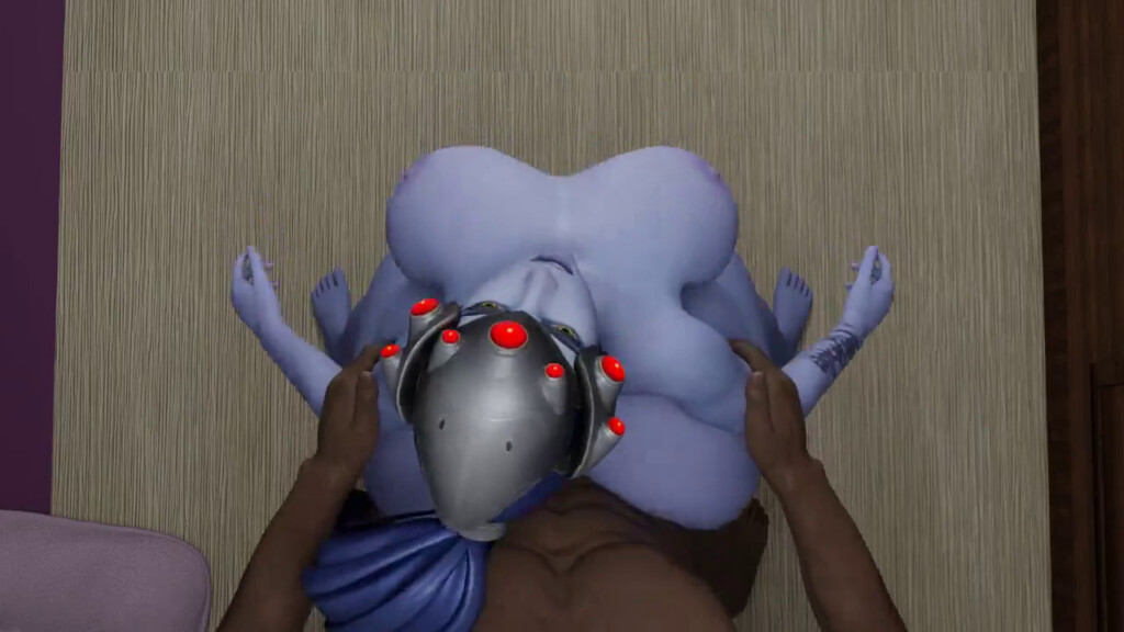 Widowmaker gets plap plap from behind
