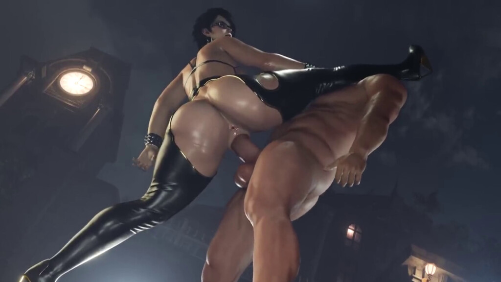 Bayonetta standing split fuck (Bleached)