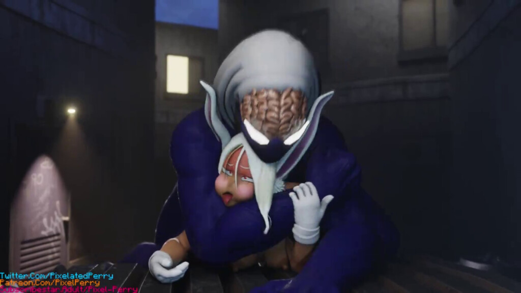 Miruko getting fucked hard by Nomu
