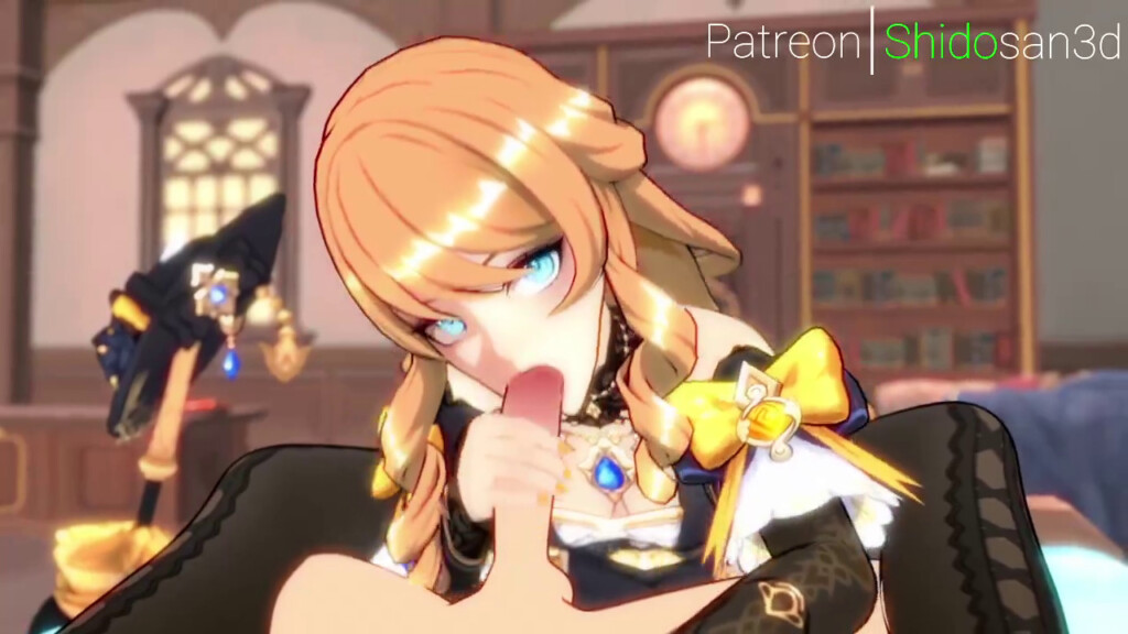 Navia giving a blowjob pov