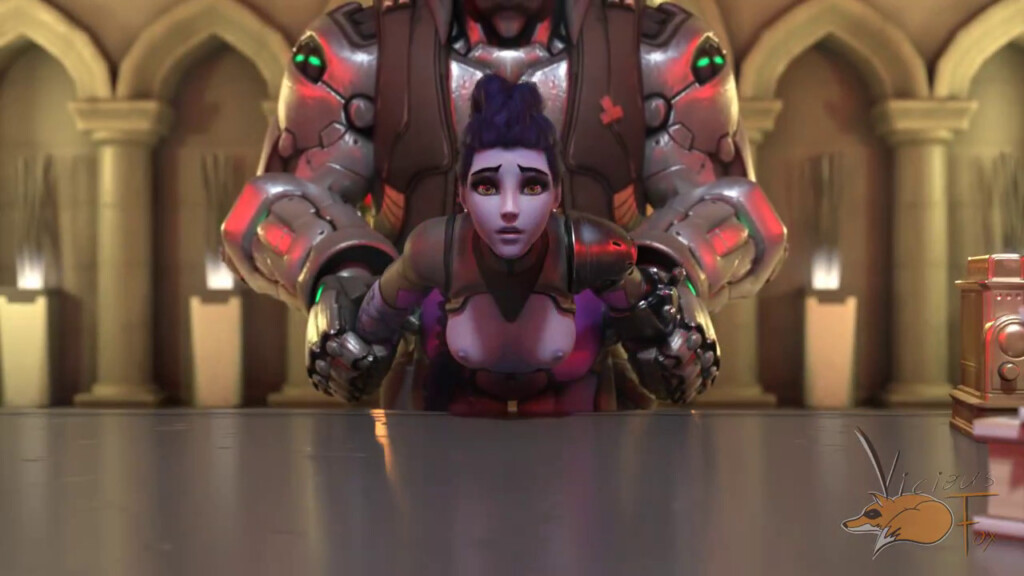 Widowmaker got fucked by Bob on Christmas