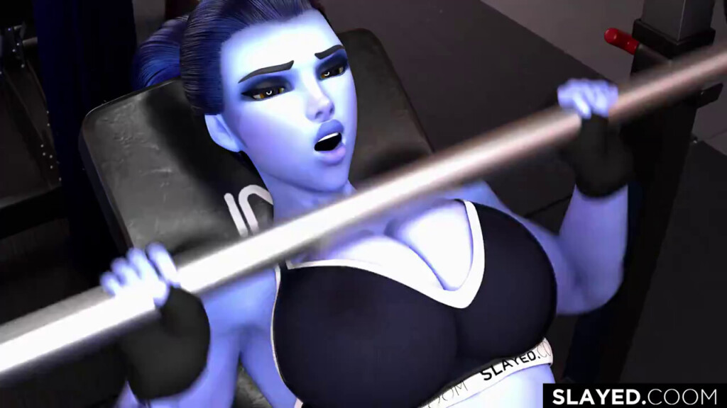 Widowmaker lifting at the gym