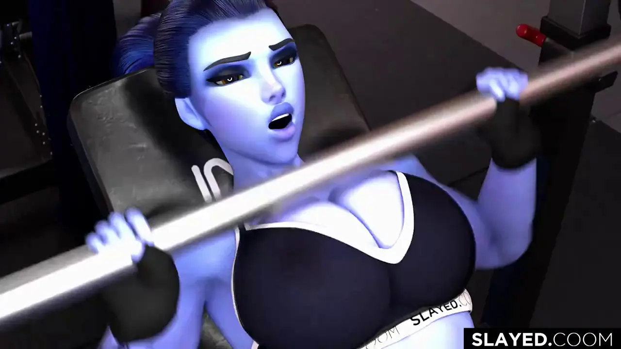 Widowmaker lifting at the gym - SFM Compile