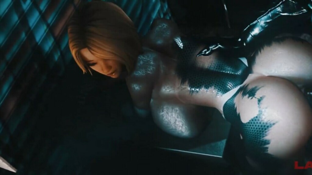 Gwen Stacy caught by Venom
