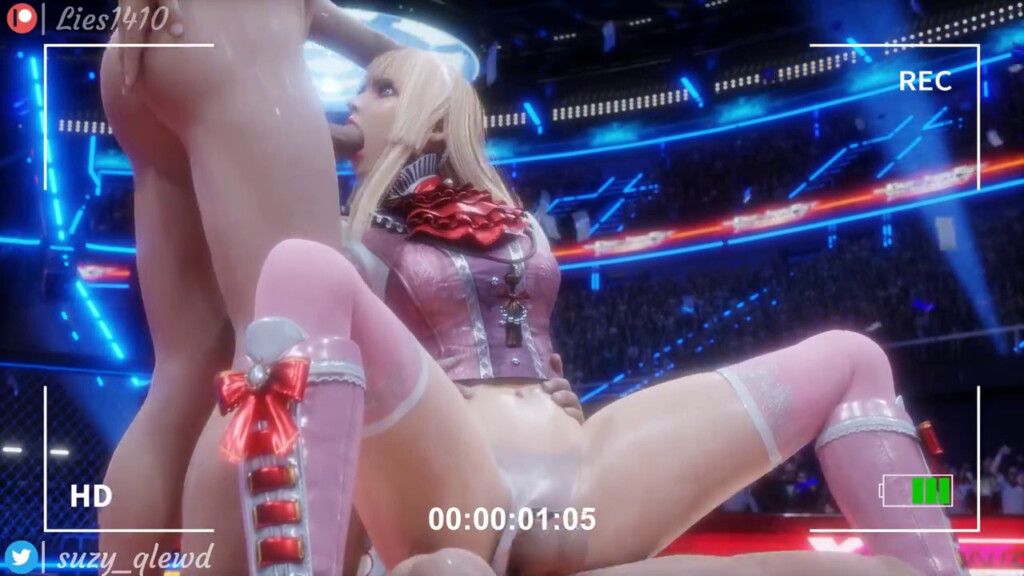 Lili in a three way match