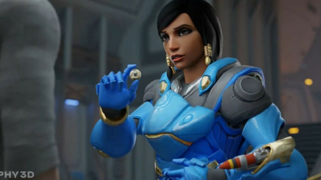 Pharah learnt a magic trick
