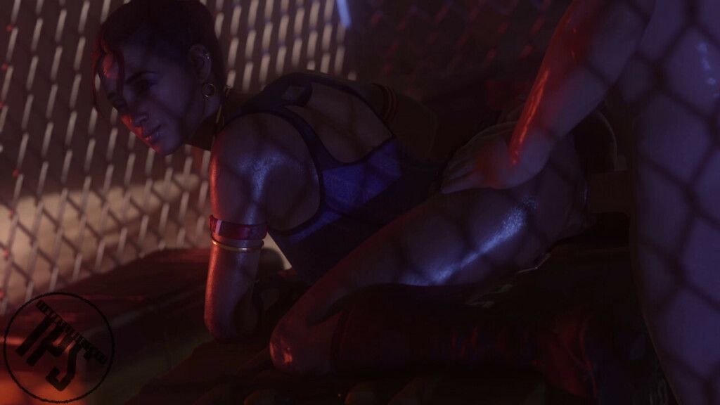 Sheva Alomar getting creampied at the base