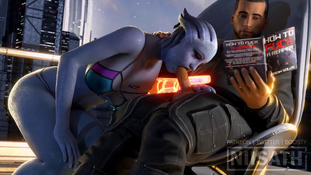 Commander Shepard before the mission