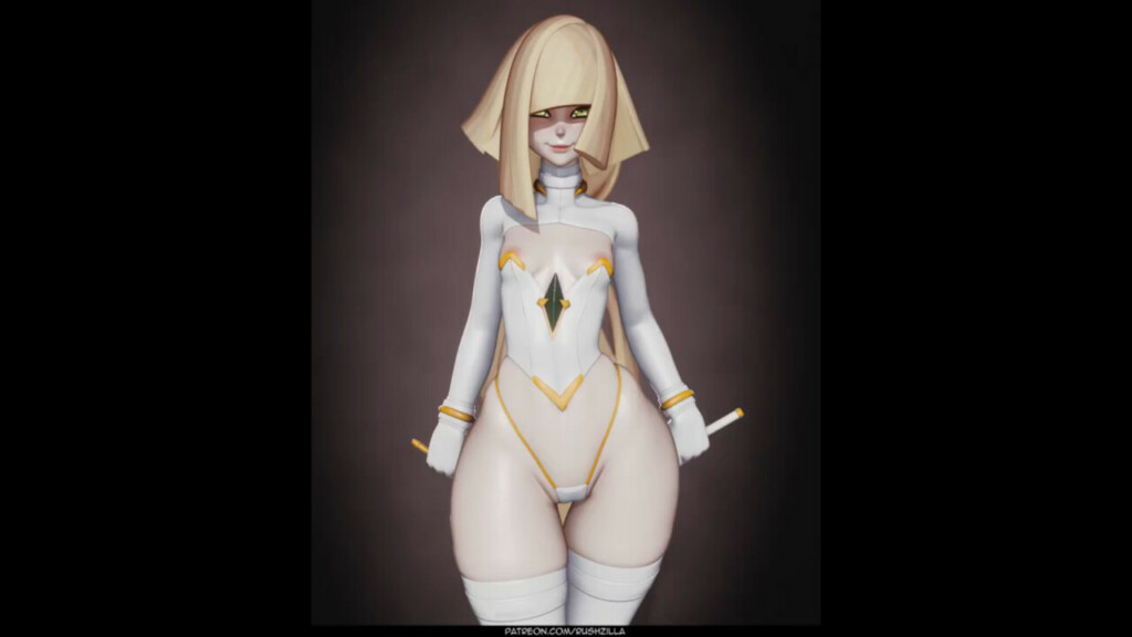 Dominant Lusamine's thick booty