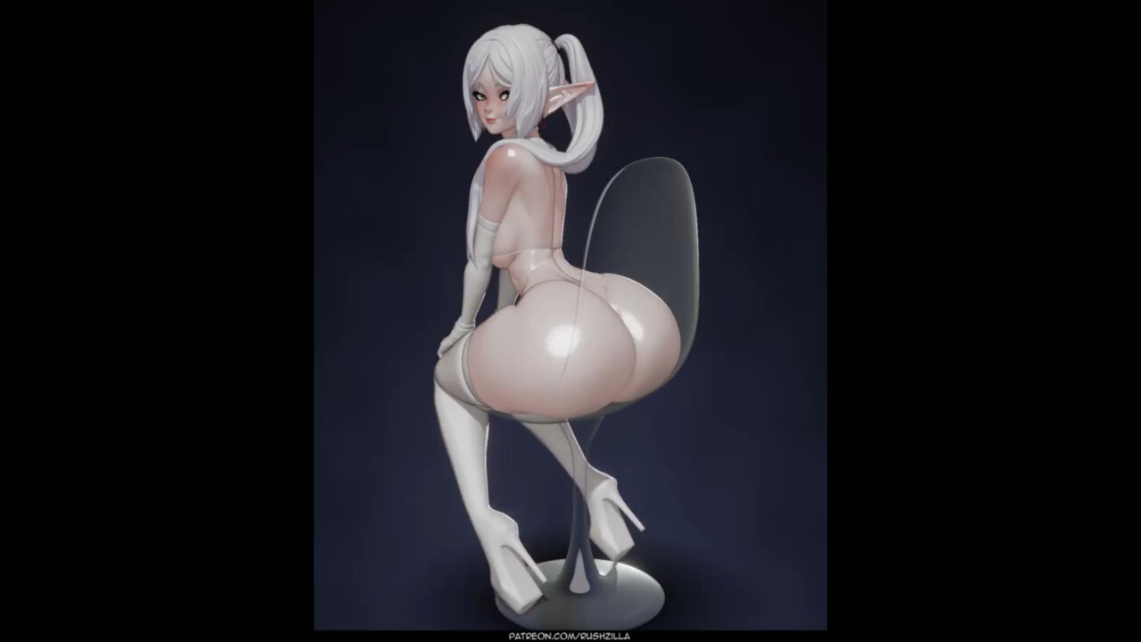 Frieren On A Transparent Chair