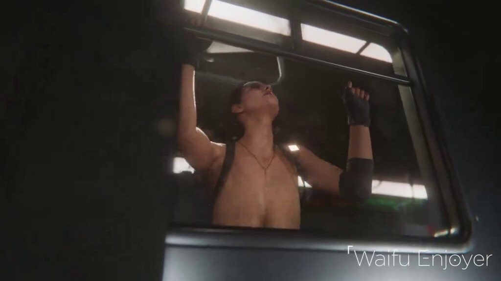 Jill Valentine late night subway ride